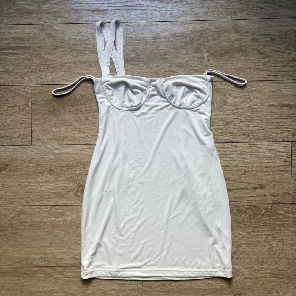 Cleairmonroe Mini Dress - white
